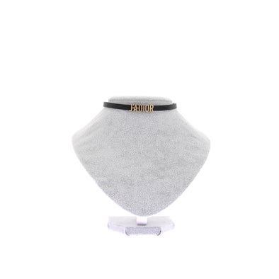 Collier J'adior en toile