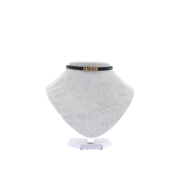 Collier J'adior en toile