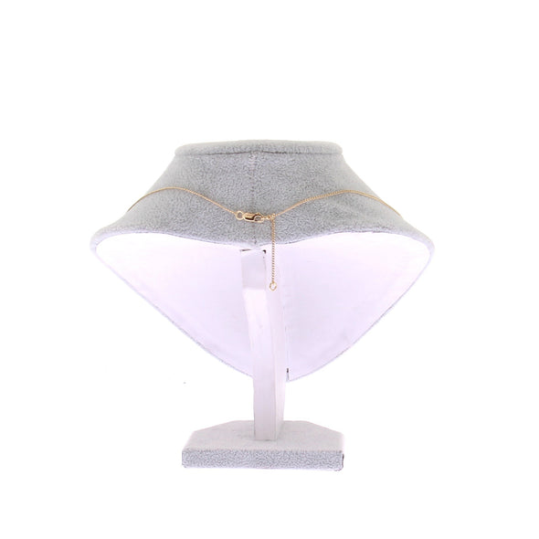 Collier long en jaspe noir