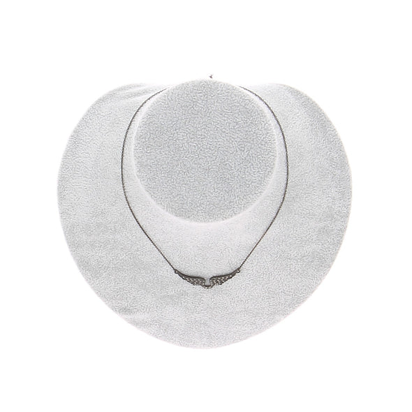 Collier ailes argenté