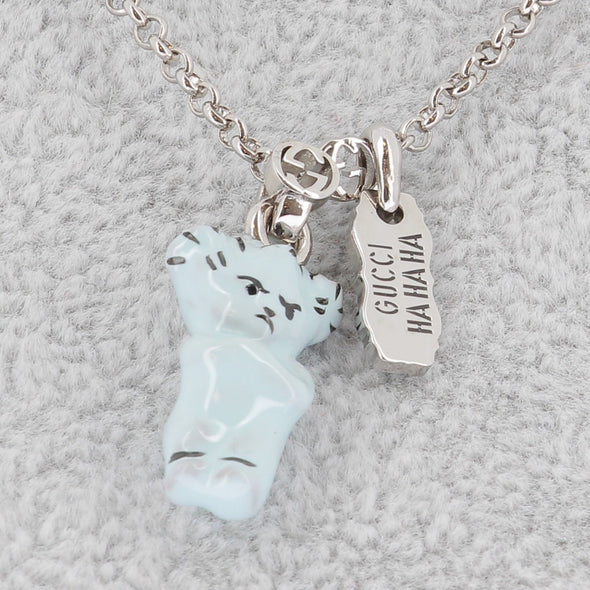Collier à pendentif ourson