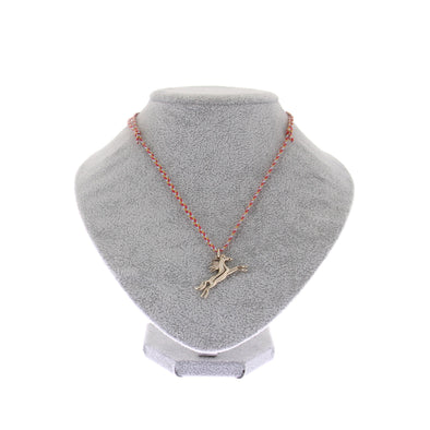 Collier tressé avec pendentif