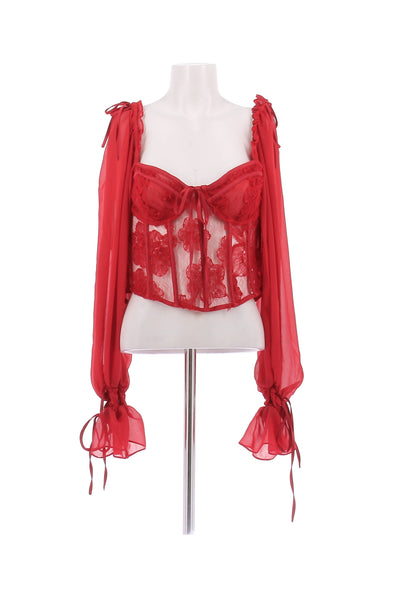 Corset rouge