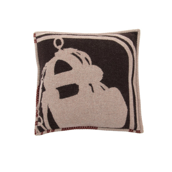 Coussin en cachemire "Bride de gala"