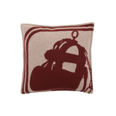 Coussin en cachemire "Bride de gala"