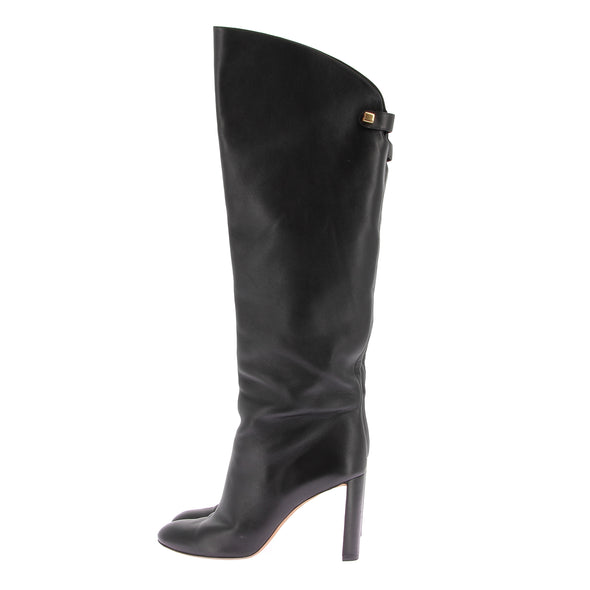Bottes hautes en cuir