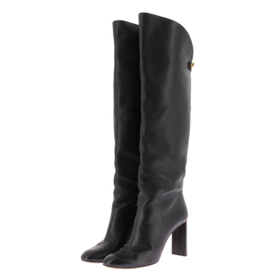 Bottes hautes en cuir