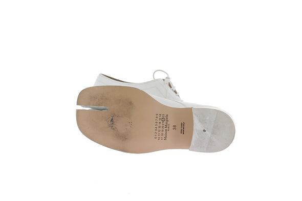 Derbies blanches "Tabi"