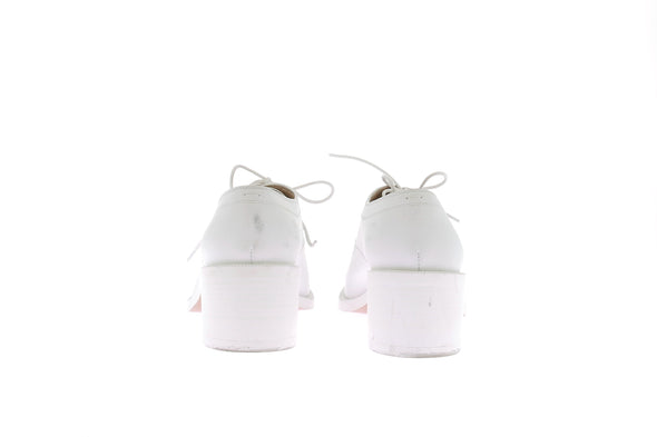 Derbies blanches "Tabi"