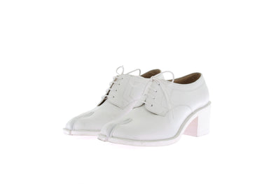 Derbies blanches "Tabi"