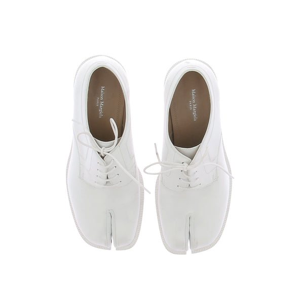 Derbies blanches "Tabi"