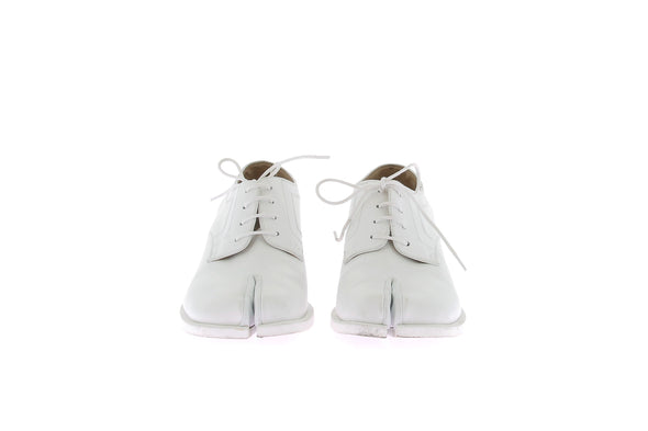 Derbies blanches "Tabi"