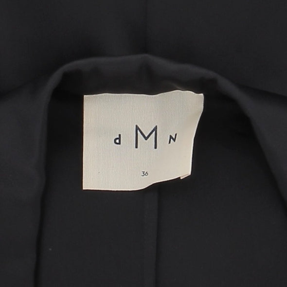 Blazer satiné noir