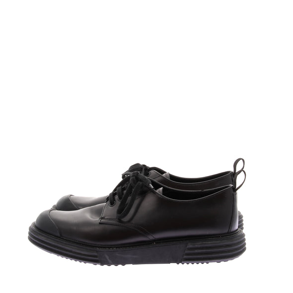 Derbies noir en cuir