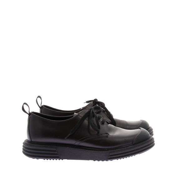 Derbies noir en cuir
