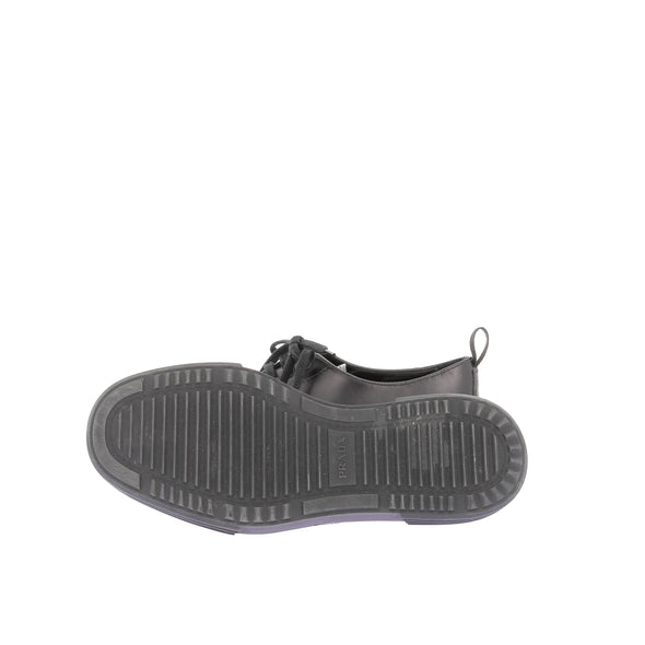 Derbies noir en cuir