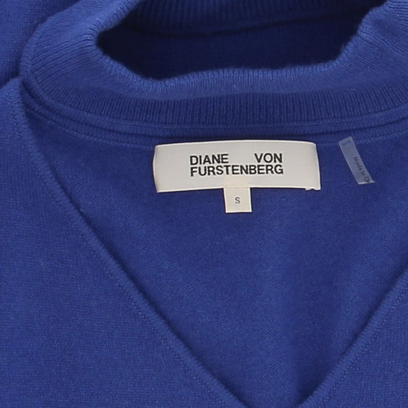 Pull en laine bleu