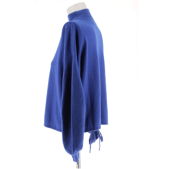 Pull en laine bleu