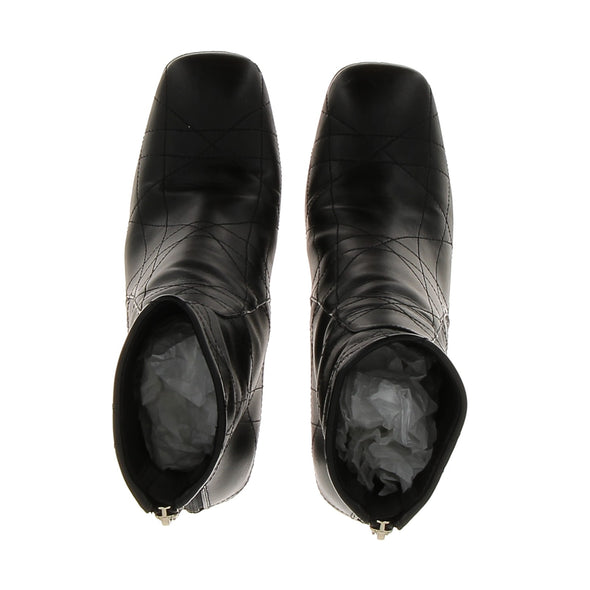 Bottines à talons noires
