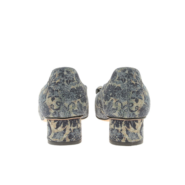 Escarpins en toile