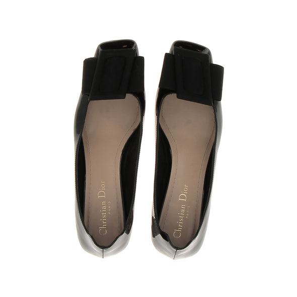 Escarpins en cuir vernis