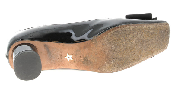 Escarpins en cuir vernis