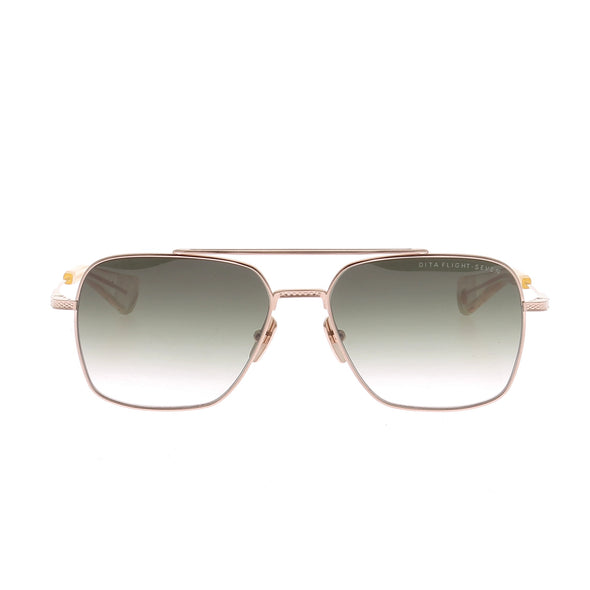 Lunettes de soleil dorées