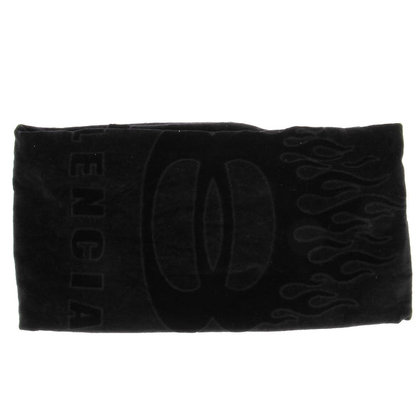 Serviette de bain noir