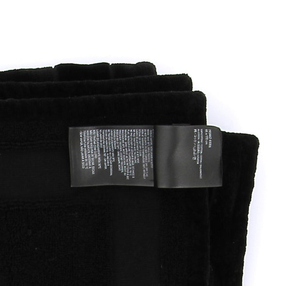 Serviette de bain noir