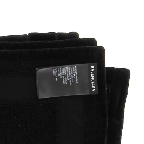 Serviette de bain noir