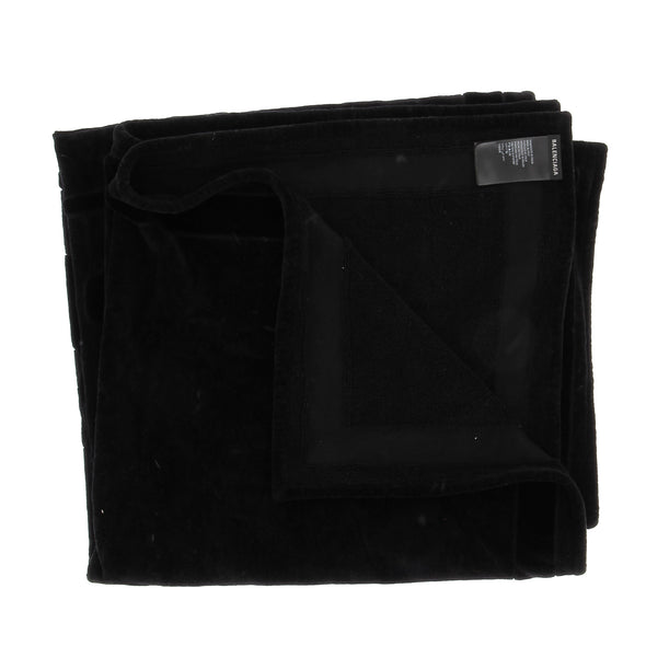 Serviette de bain noir