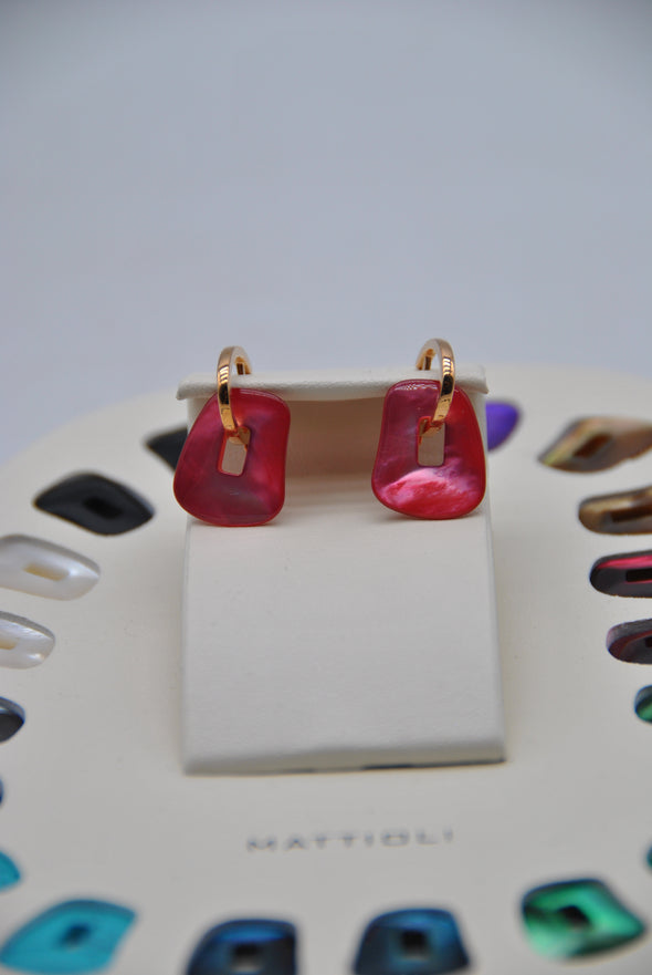 Set de 10 boucles d'oreilles "Puzzle"