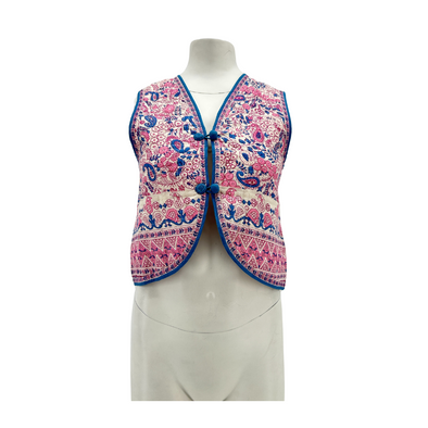 Gilet sans manches à imprimé