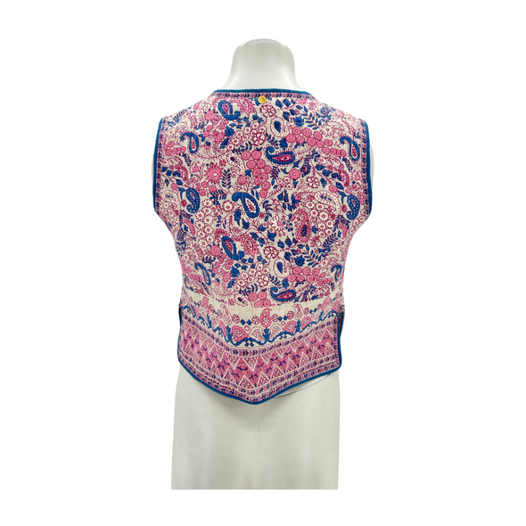 Gilet sans manches à imprimé