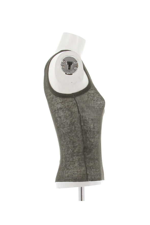 Débardeur en maille de laine