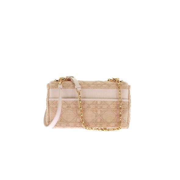 Sac à bandoulière en raphia "Caro"