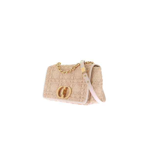 Sac à bandoulière en raphia "Caro"
