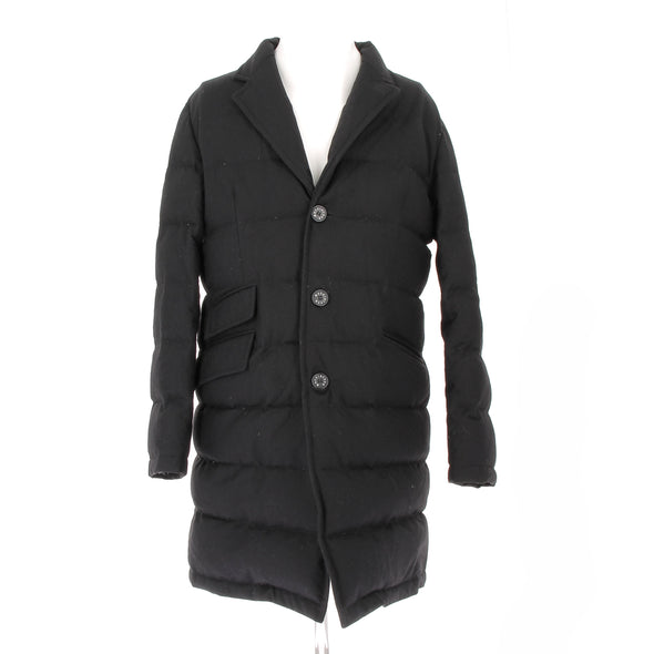 Doudoune longue noire