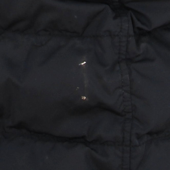 Doudoune marine et fourrure