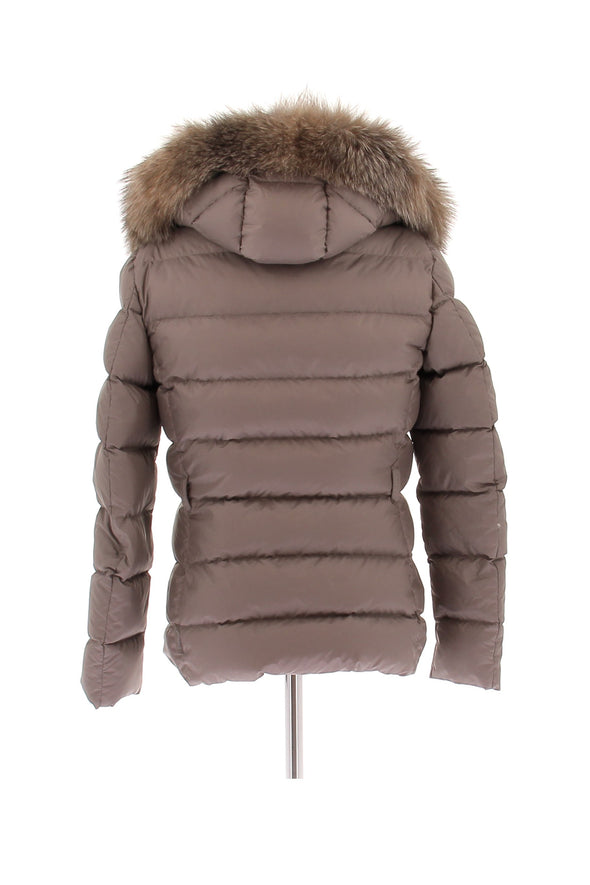 Doudoune taupe