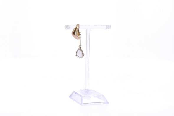 Earcuff dorée avec pierre