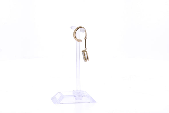 Earcuff dorée avec pierre