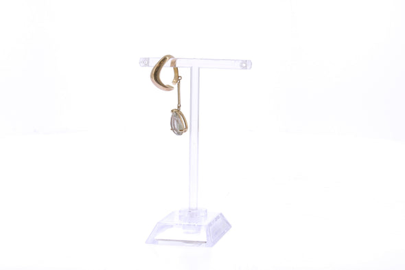 Earcuff dorée avec pierre