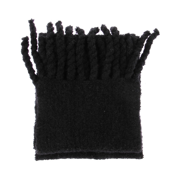 Écharpe en laine noire