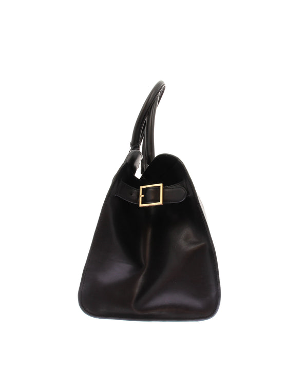 Sac à main "Emmie Tote Bag" en cuir noir