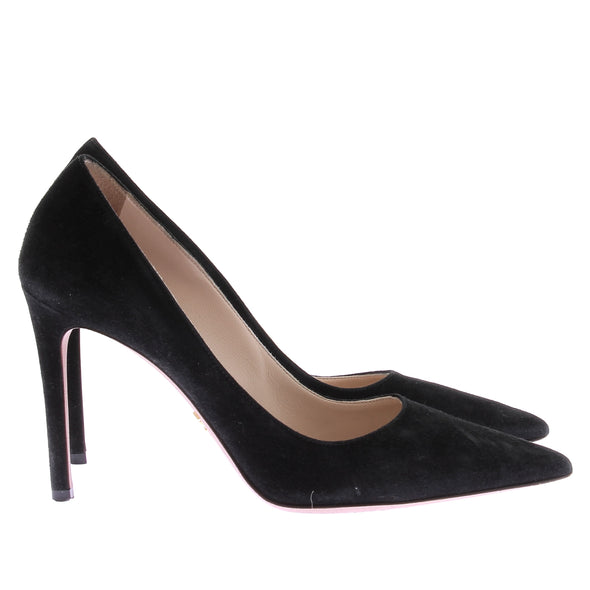 Escarpins en daim