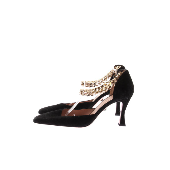 Escarpins en daim