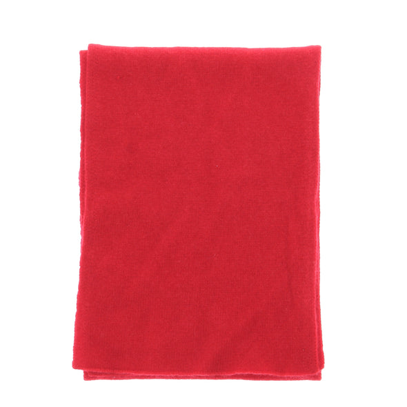 Écharpe en laine rouge