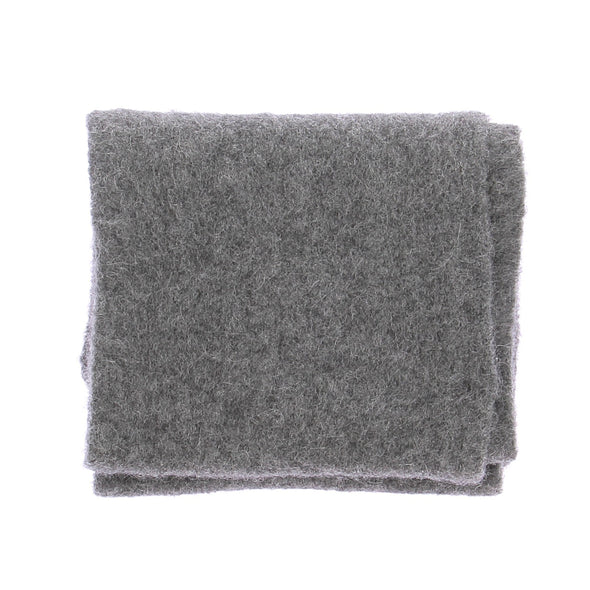 Écharpe en laine grise