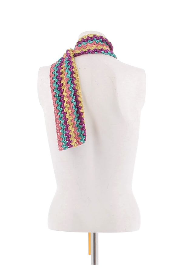 Écharpe multicolore